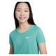 Dri-FIT RLGD Scoop Jr - Girls' Athletic T-Shirt - 2