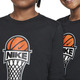 Sportswear - Junior Basketball Long-Sleeved Shirt - 2