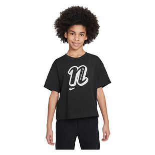 Sportswear Graphic Star - Girls' T-Shirt