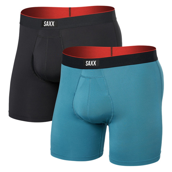 Multi-Sport Mesh (Pack of 2) - Men's Fitted Boxer Shorts