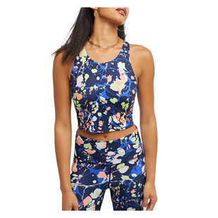 Soft Touch Print - Women's Cropped Tank Top