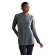 Cable Knit Tunic - Chandail en tricot pour femme - 0