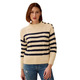 French Stripes - Women's Knit Sweater - 0