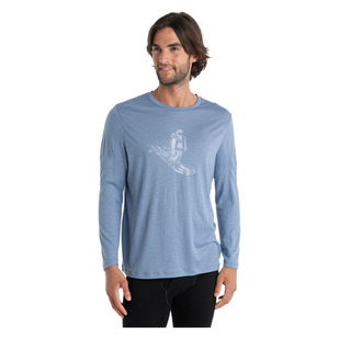 Tech Lite II Skiing Yeti - Men's Long-Sleeved Shirt