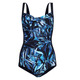 Ocean Fern Twist - Women's Aquafitness One-Piece Swimsuit - 0