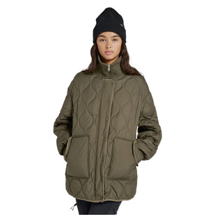 Rib Quilted - Manteau isolé pour femme