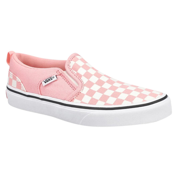 junior checkered vans