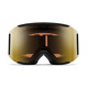 Squad MAG/ChromaPop Sun Black Gold Mirror - Adult Winter Sports Goggles - 1