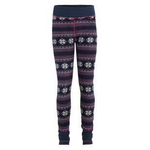 Colour Blocked Print Jr - Junior Baselayer Pants