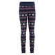 Colour Blocked Print Jr - Junior Baselayer Pants - 0