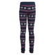 Colour Blocked Print Jr - Junior Baselayer Pants - 1