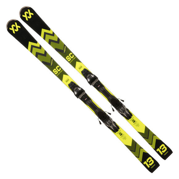 Racetiger SC Black/vMotion 3 - Adult Carving Alpine Skis