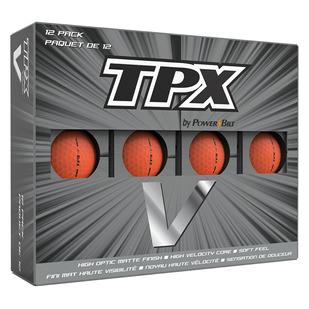 TPX V High Optic - Boîte de 12 balles de golf