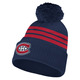 Canadiens - Adult Cuffed Tuque with Pompom - 0
