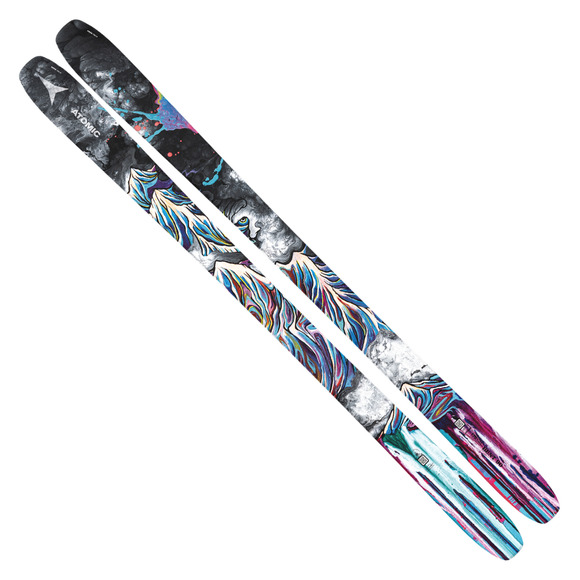 Bent 90 - Skis alpins de poudreuse et de randonnée alpine pour adulte