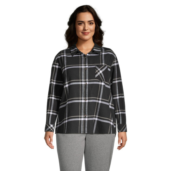 Quinn (Taille Plus) - Chemisier en flanelle pour femme