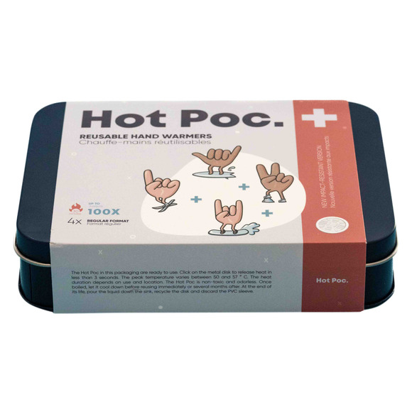 Hot Poc (Paquet de 4) - Chauffe-mains réutilisables