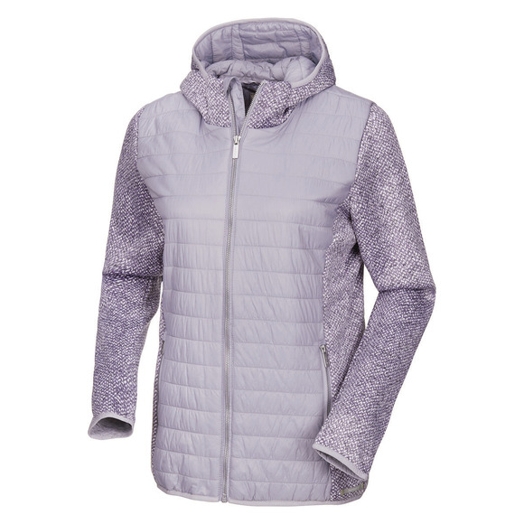 womens insulated hooded jacket