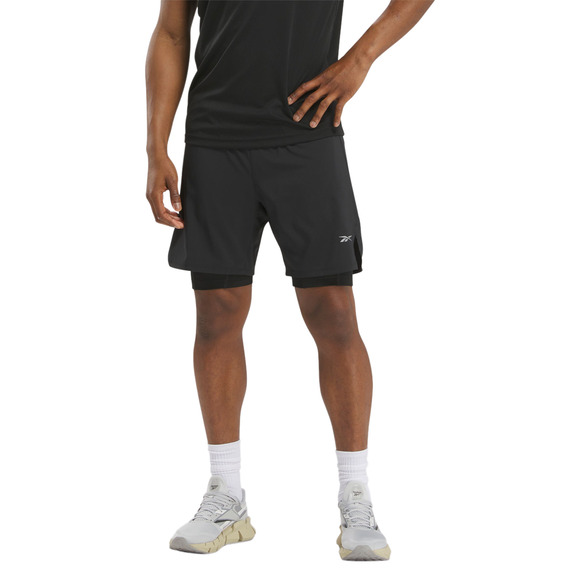 Running - Short de course 2 en 1 pour homme