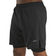 Running - Short de course 2 en 1 pour homme - 2