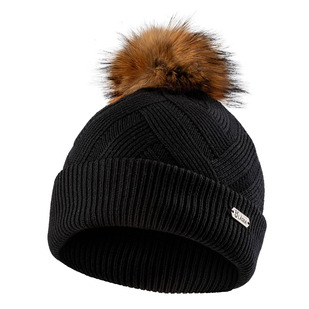 77-131 - Tuque à pompom pour femme