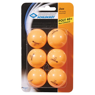 Jade - Balles de tennis de table (paquet de 6)