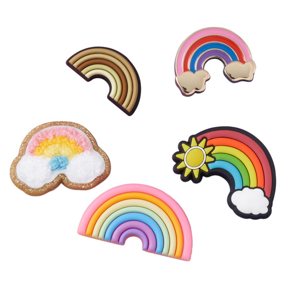 Jibbitz Lotta Rainbows - Breloques pour chaussures Crocs