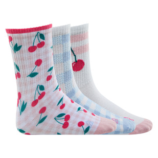 Cherry (Pack of 3 Pairs) - Junior Socks