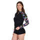 3U3040SC - Maillot dermoprotecteur (rashguard) pour femme - 1