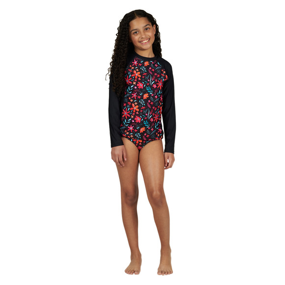 3U3036SCK - Maillot dermoprotecteur (rashguard) pour fille