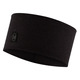 Merino Wide Solid Black - Adult Headband - 0