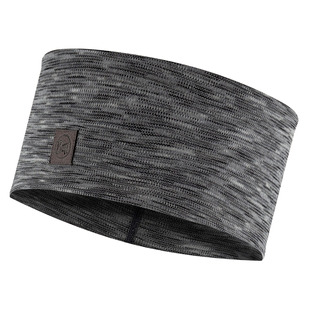 Merino Wide Multistripes Fog Grey - Adult Headband