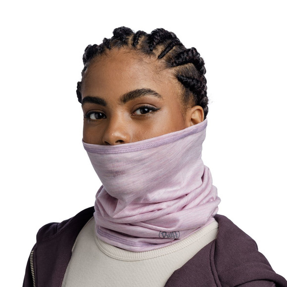 Merino Lightweight Lilac Sand - Adult Neck Warmer