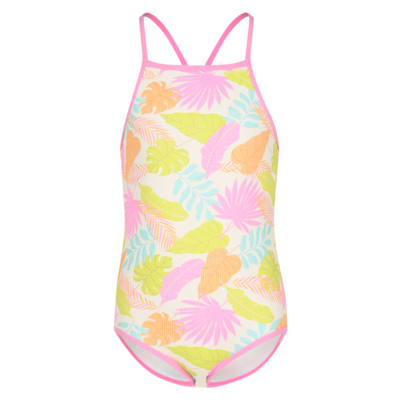 Coastal Lagoon - Little Girls' One-Piece Swimsuit