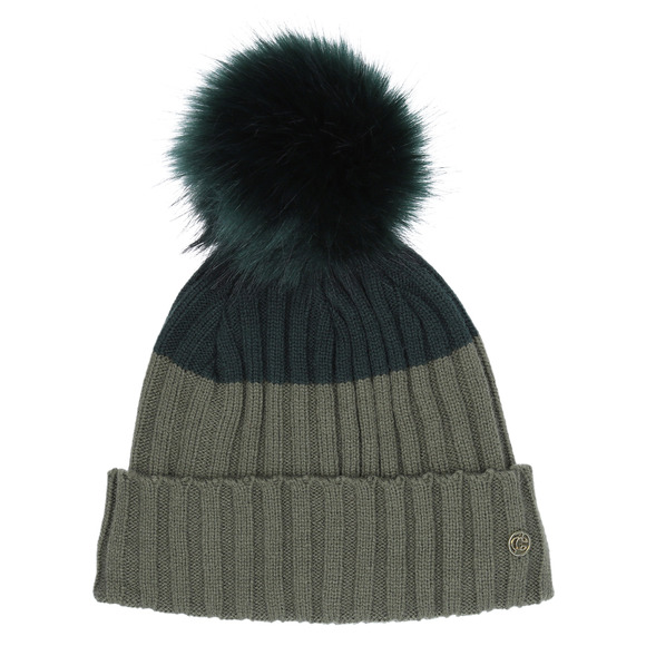 Colorado 2 Tone - Tuque à pompon pour femme