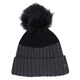 Colorado 2 Tone - Women's Tuque with Pompom - 0