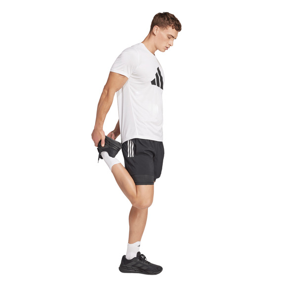 Own The Run (2 en 1) - Short de course pour homme