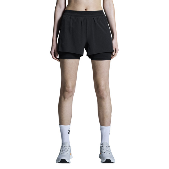 3" PERFORMANCE 2/1 SHORTS W - SHORT DE COURSE POUR FEMME