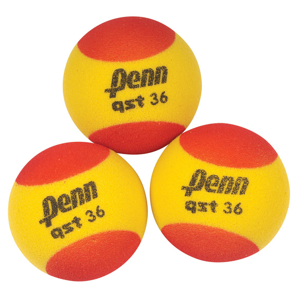 Youth Foam Red Tennis Balls for Beginners Penn QST 36 Tennis Balls 