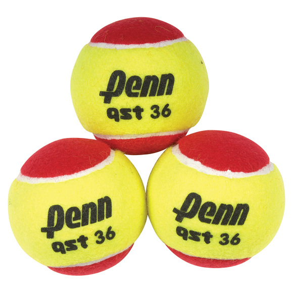 QST 36 Felt Jr - Reduced Speed Tennis Balls (Pack of 3)