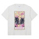 GIRLS' SUN-KISSED OVERSIZED TEE - T-SHIRT M/C FILLE - 0