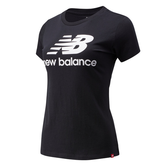 new balance essentials stacked logo t shirt