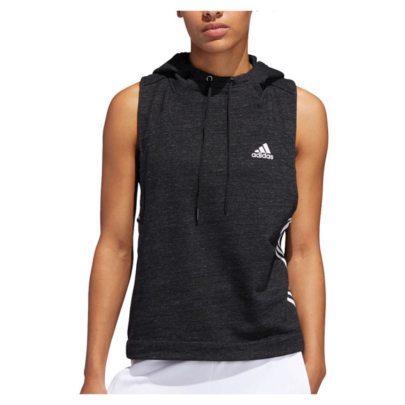 sleeveless sports hoodie