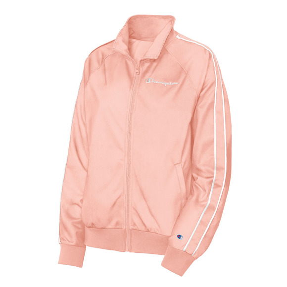 champion pink track jacket