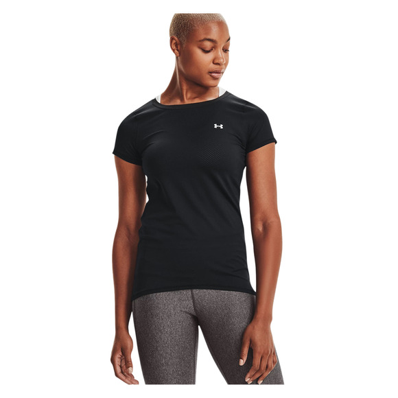 Visiter la boutique Under ArmourUnder Armour Tech Colour Block T-shirt d'entraînement pour femme Bronze 