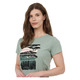 Cayley Wood Sign - T-shirt pour femme - 3