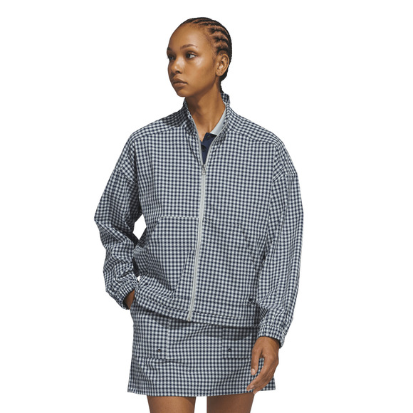 Ultimate365 Gingham - Women's Golf Jacket