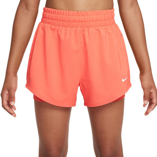 One 3" - Girls' 2 in 1 Athletic Shorts