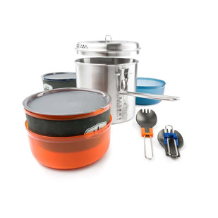 Glacier Stainless Dualist - Cooking Set for 2 People