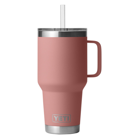 Rambler Straw (1 L) - Tasse de voyage isolée avec couvercle à paille